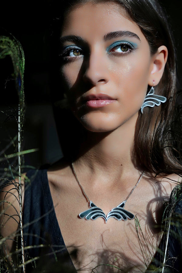 Palm Mirror Earring