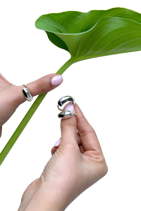 Alpha Silver Ring