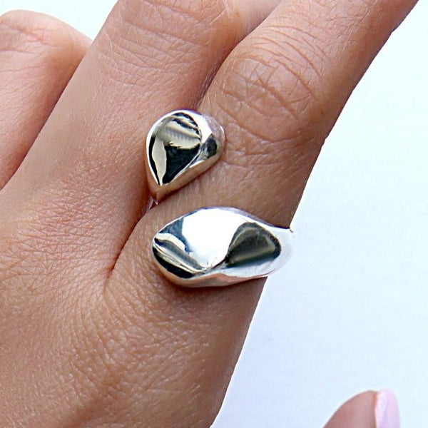Embrace Silver Ring