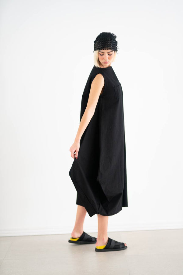 Diamond Linen Dress