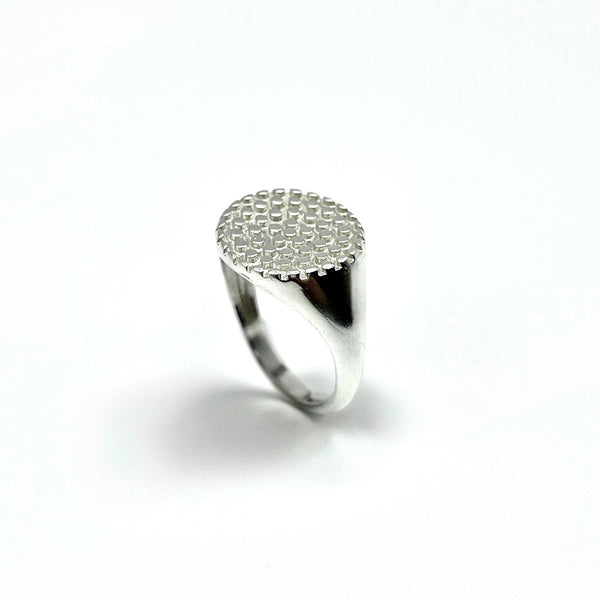 Stellar Orbit Silver Ring