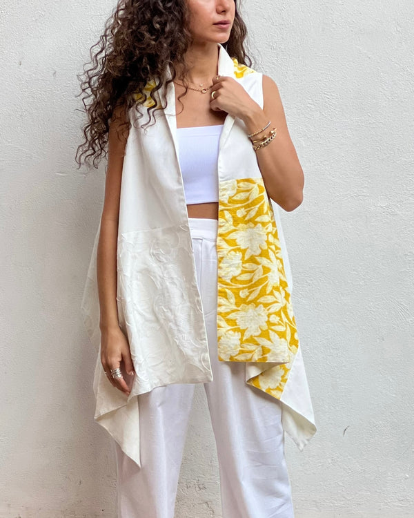 White Yellow Vest