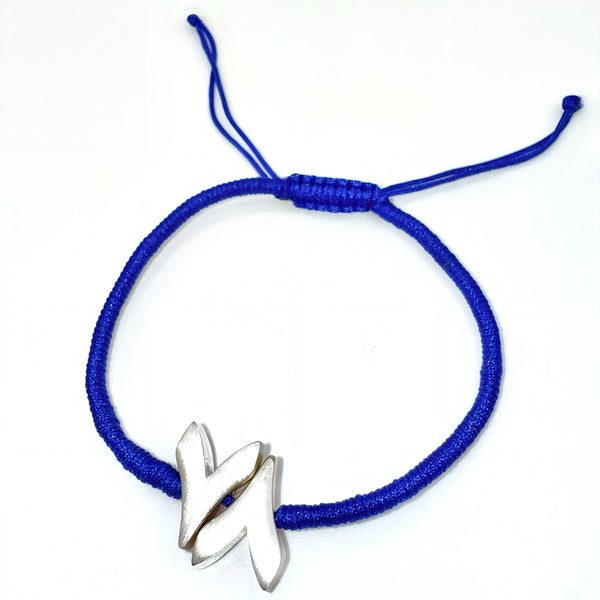 Silver Woven Adjustable Bracelets