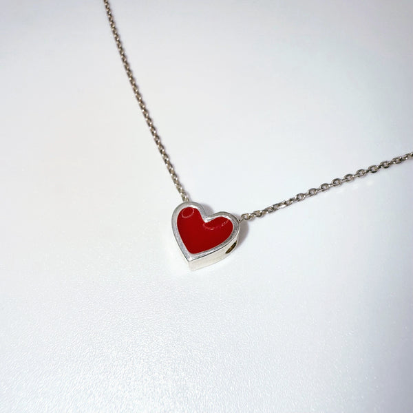 Heart Silver Necklace