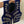 Blue Silver Leaves Hand Beaded Vest