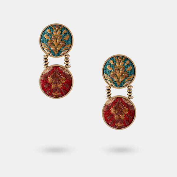 Dignity Brass Earrings