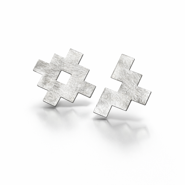 Asymmetrical Chalipa Earrings