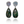 Shah-e Vala Chrysocolla Earrings