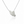 Small Iran Map Minimal Silver Necklace