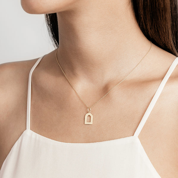 Sahra Pendant Yellow Gold