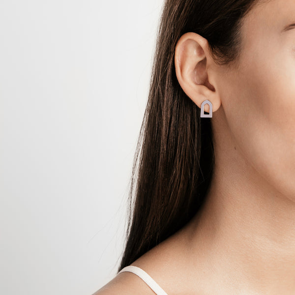 Sahra Earrings White Gold