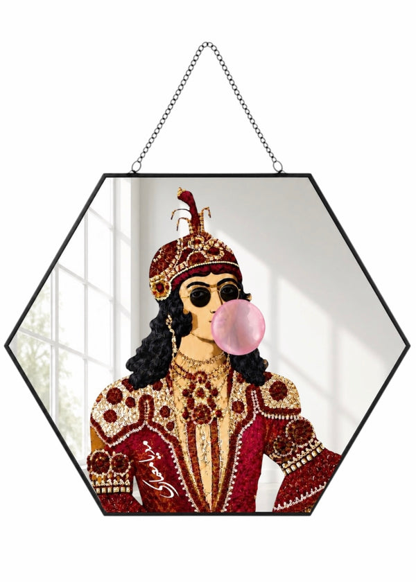 Rebel Qajar Wall Mirror