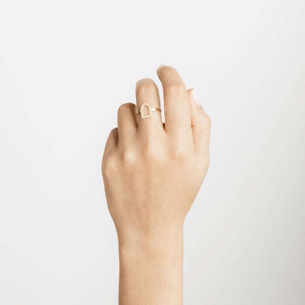 Sahra Ring Yellow Gold