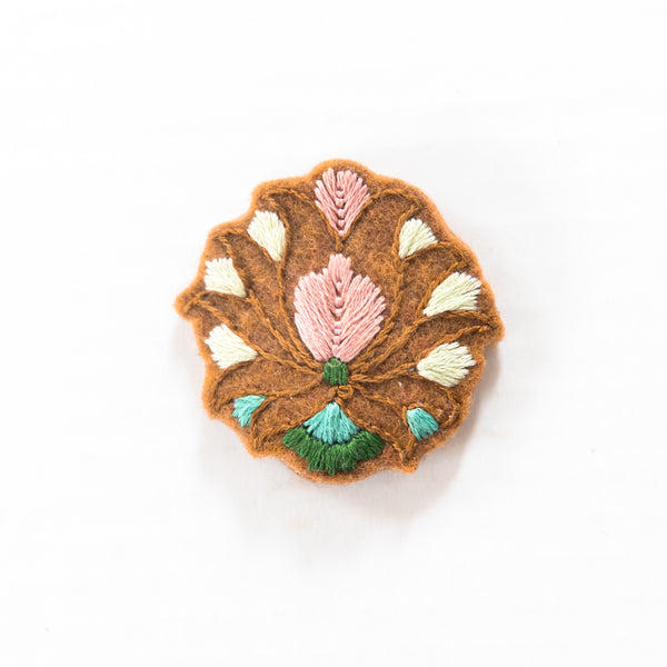 Abbasi Embroidered Brooch