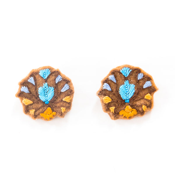 Abbasi Embroidered Earrings