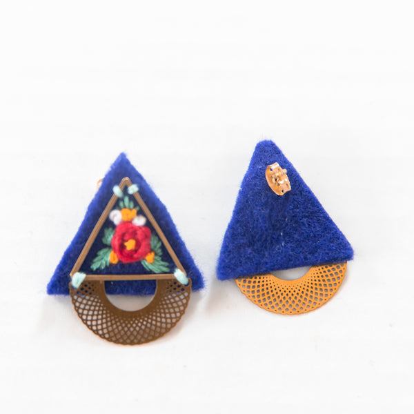 Taaghcheh Embroidered Earrings