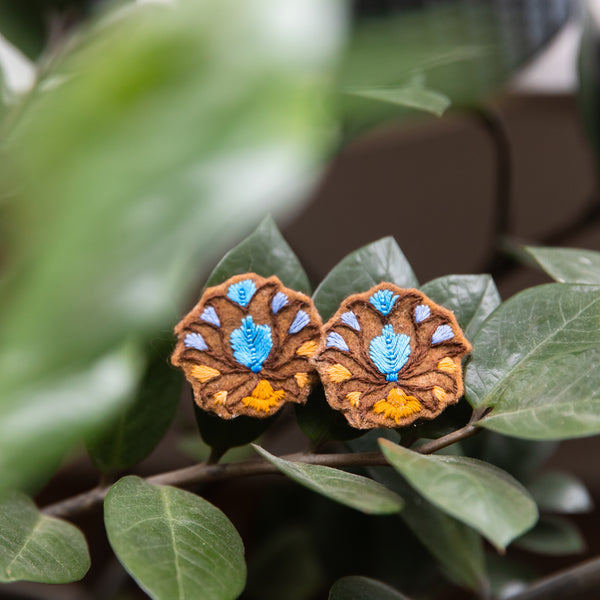 Abbasi Embroidered Earrings