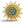 Sun 22K Gold-Plated Khatam Brooch