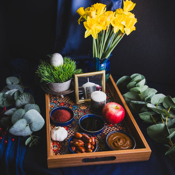 Golshan Haftseen Tray Set