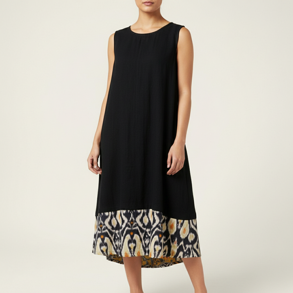 Narges Black Maxi Dress