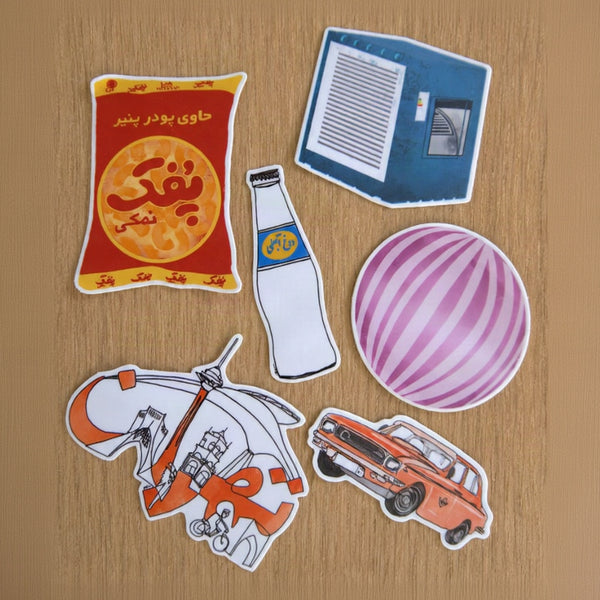 "Koodaki" Nostalgic Sticker Pack
