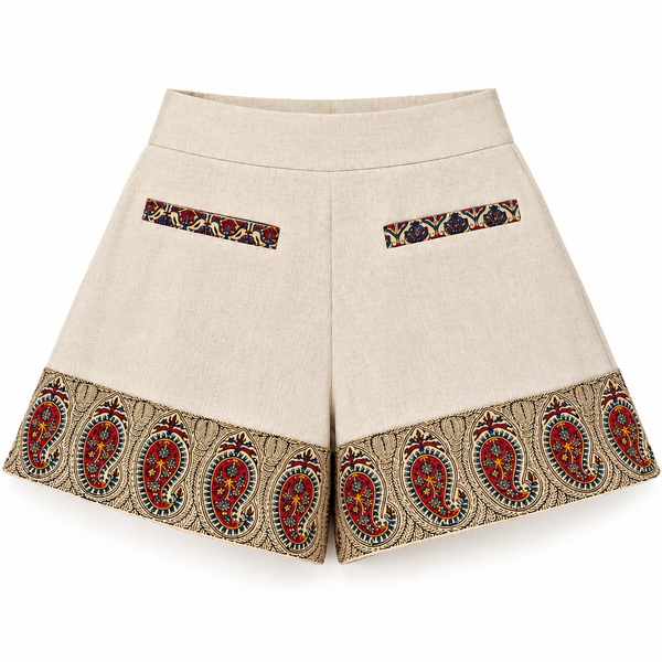 Gisou Qalamkari Short
