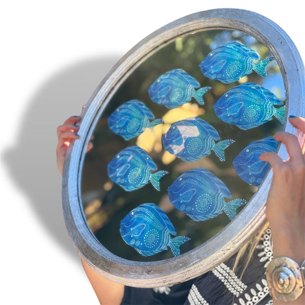 Mahi Negar Rounded Mirror