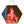 Qajar Lady Hexagonal Wall Mirror