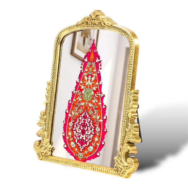 Cypress of Love Ornate Tabletop Mirror