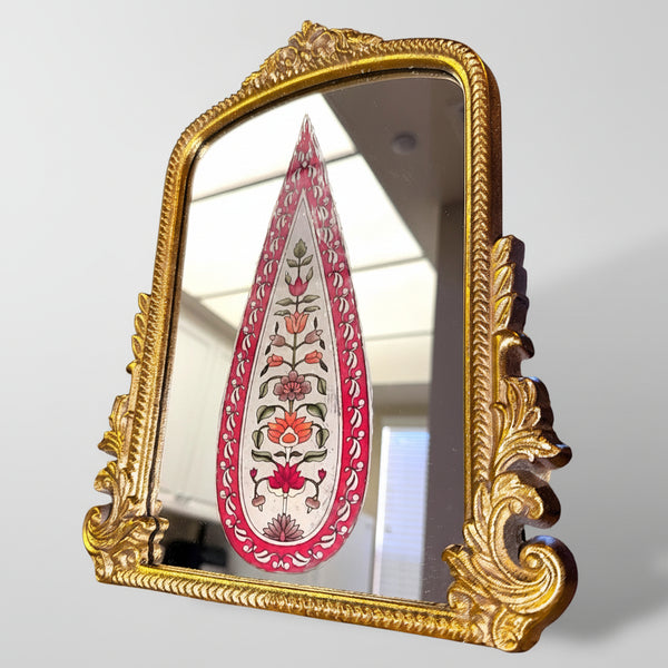 Cypress of Life Ornate Tabletop Mirror