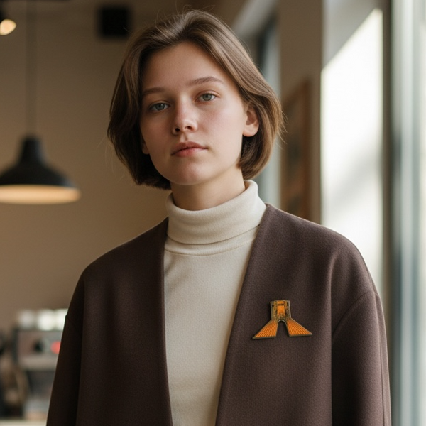 Azadi Tower Velvet Pin