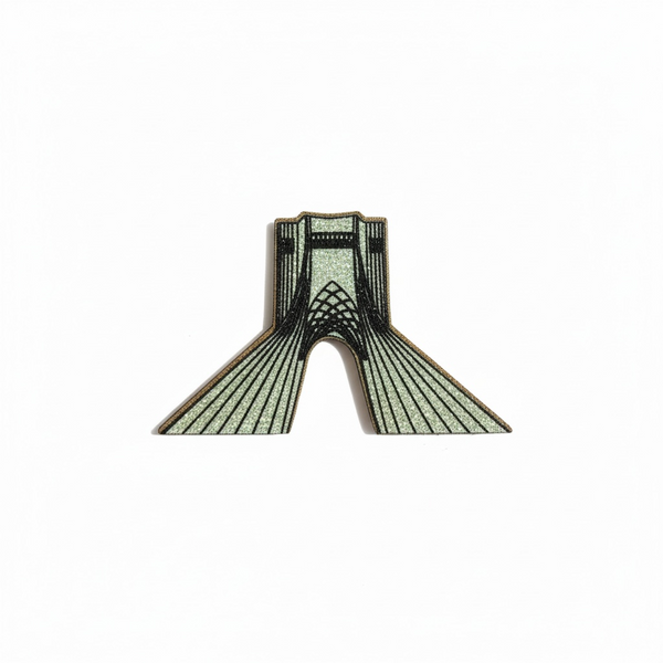 Azadi Tower Velvet Pin