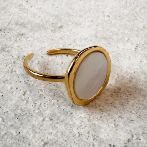 Silver Pearl Ring