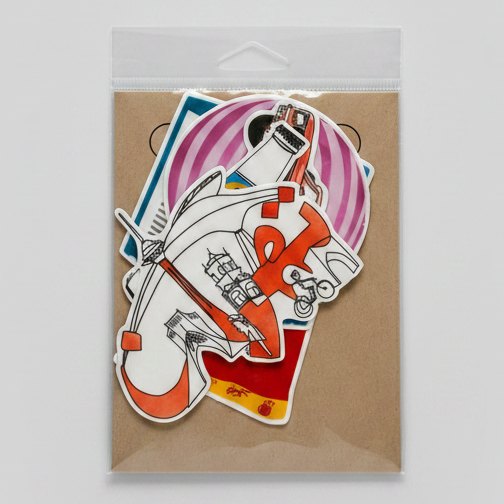 nostalgic Persian sticker pack