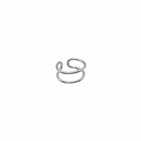 Amity Silver Ear Cuff
