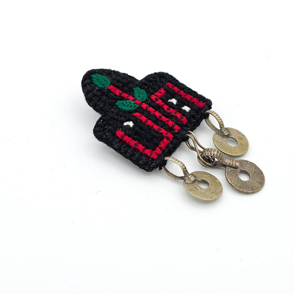 Hometown Embroidery Brooch