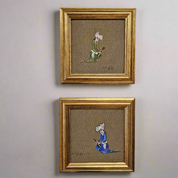 Sufi In Song Painting on Fabric