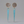 Large Septum-Khatam Brass-Blue Patina Earring