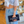 Black Amood Clutch with Lapis (Bird & Flower)