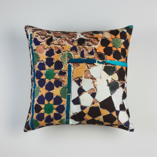 Mosaic Harmony Decorative Pillow