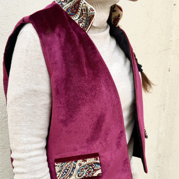 Yaghoot Velvet Vest