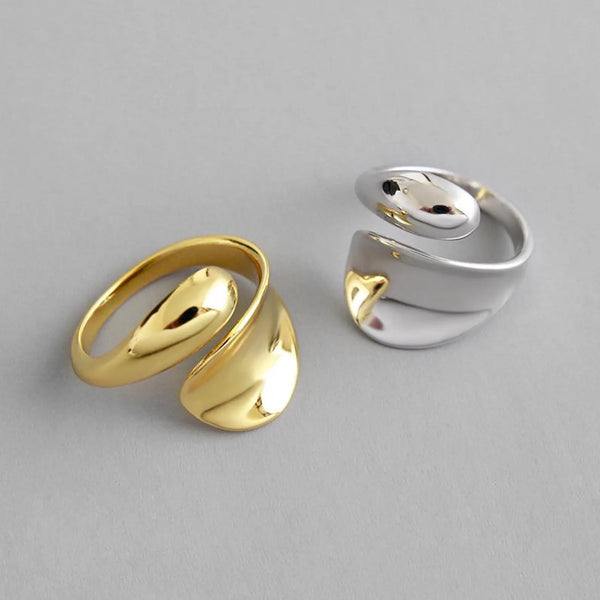 Mowj Silver Ring