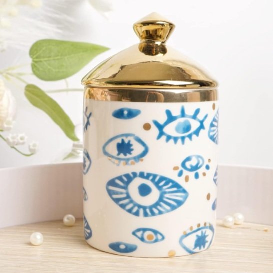 Evil Eye Cosmetic Containers