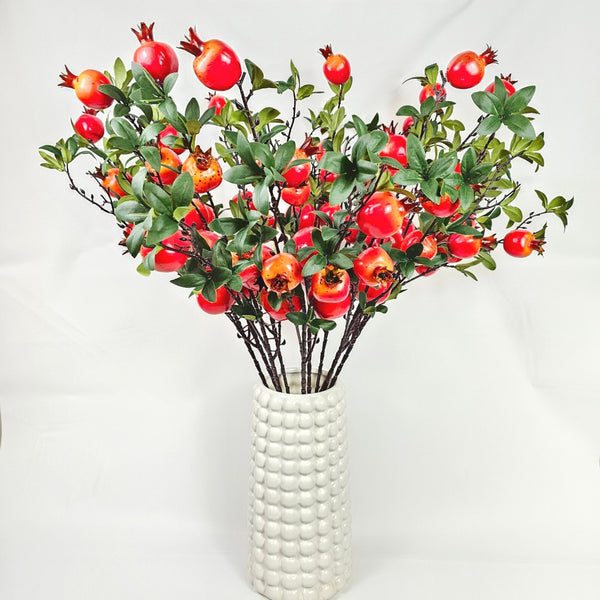 Faux Pomegranate Branch