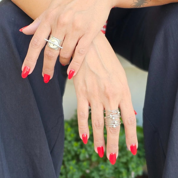 Galaxy Silver Ring