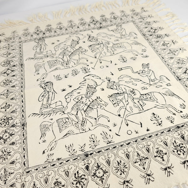 Chogan Ghalamkari Square Tablecloth