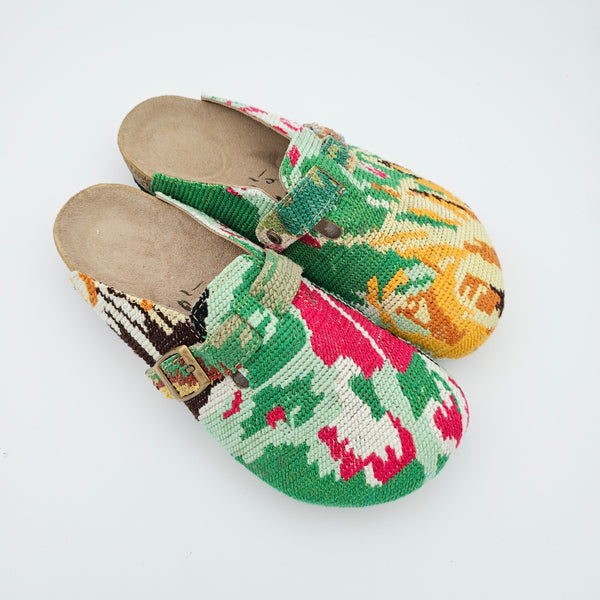 Vintage Gobelin Tapestry Toe-Closed Sandal [Size 7.5]