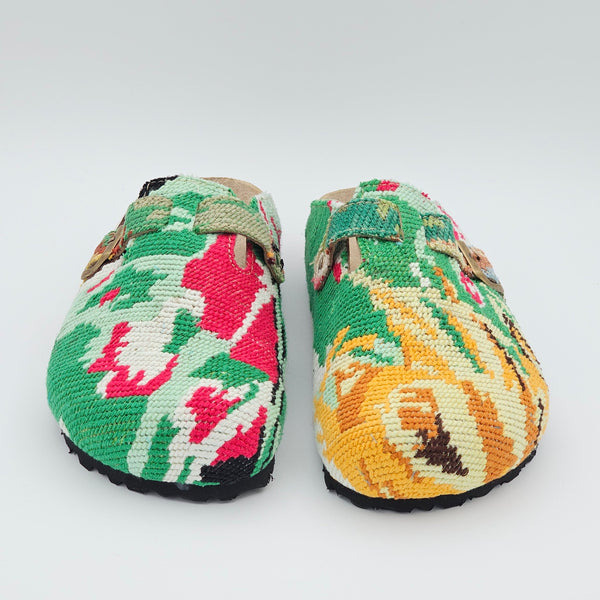 Vintage Gobelin Tapestry Toe-Closed Sandal [Size 7.5]