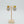 Yellow Stone Brass Earrings With Pahlavi Coin