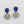 Tear Stone Brass Earring with Pahlavi Coin & Pearl